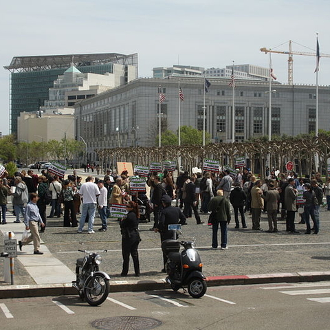 'Cannabis is Medicine' protest.