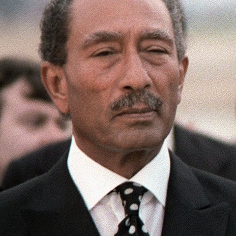 Anwar Sadat.