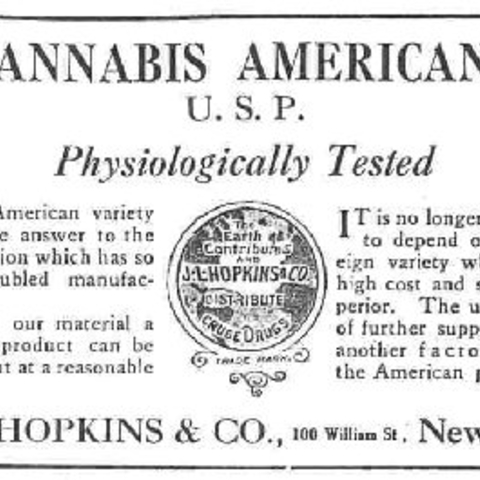 Part of the ad reads, 'Our American variety is the answer to the question which has so long troubled manufacturers. With our material a finished product can be turned out at a reasonable cost.'