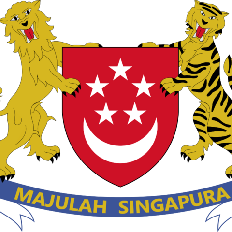 Singapore's official coat of arms.