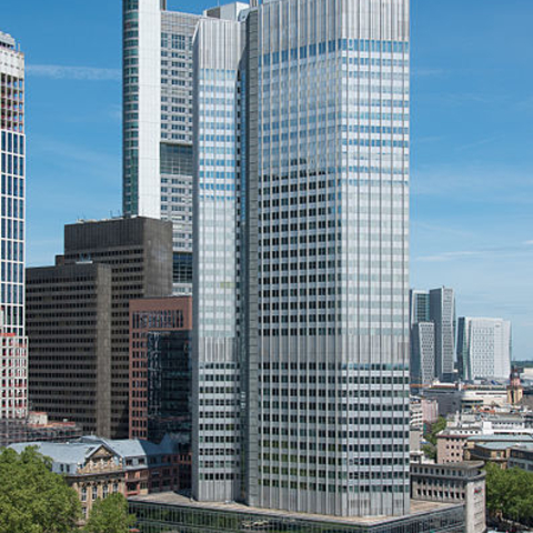 The European Central Bank in Frankfurt.