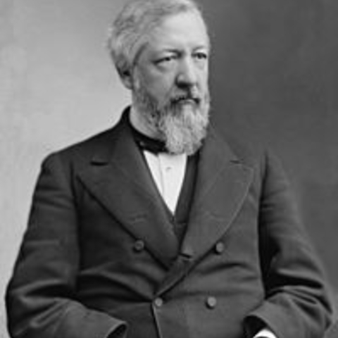 James Blaine, the Republican presidential candidate in 1884.
