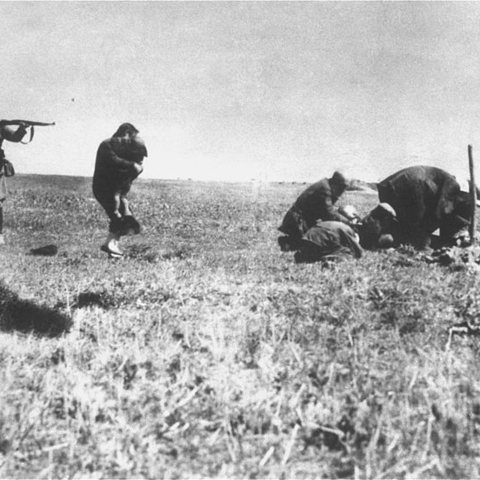 Executions of Kyiv Jews by Nazis during World War II.