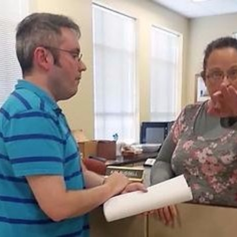 A Kentucky county clerk, Kim Davis, garnered national attention and arrest in 2015 after her refusal to issue marriage licenses.