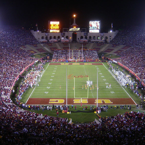 Los Angeles Memorial Coliseum.