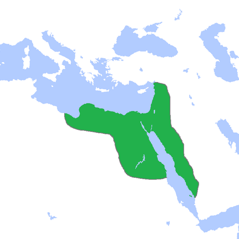 Mamluk territory is shown here circa 1279.