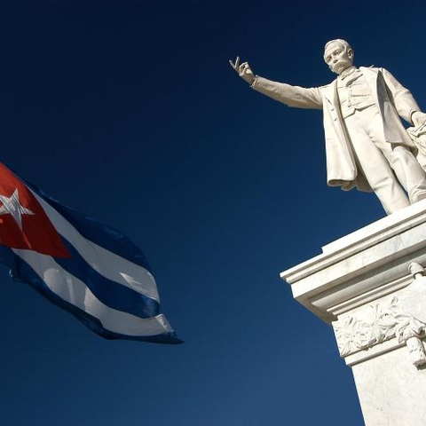 Statue of Jose Martí.