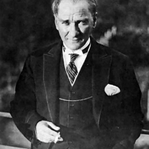 Mustafa Kemal Atatürk.