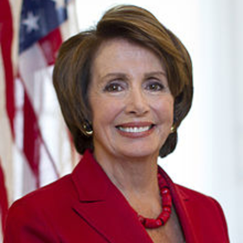 Representative Nancy Pelosi.