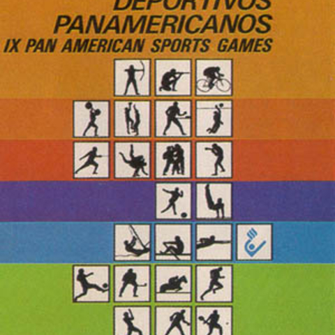 Poster from the 1983 Pan American Games.