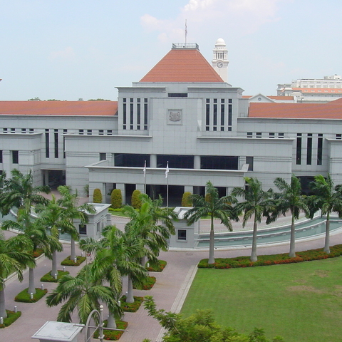 Parliament House of Singapore.