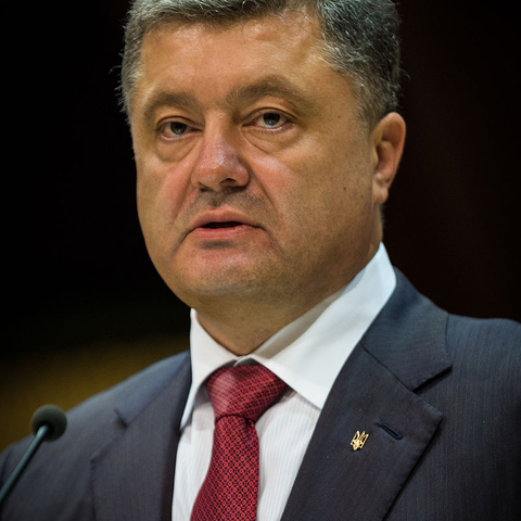 President of Ukraine, Petro Poroshenko.