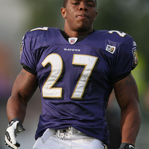 Ray Rice, an NFL player.
