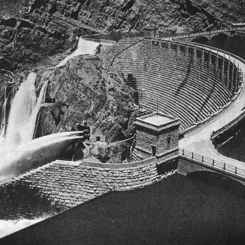 Theodore Roosevelt Dam.