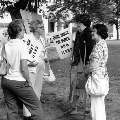 Pennsylvania supporters of the Equal Rights Amendment in 1978.