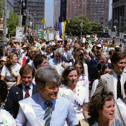 A Detroit march in 1980 in support of the Equal Rights Amendment.