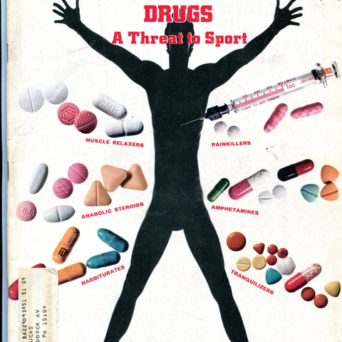 1969 Sports Illustrated cover 'Drugs: A Threat to Sport.'