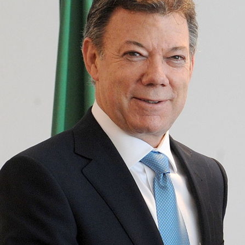 President Juan Manuel Santos.