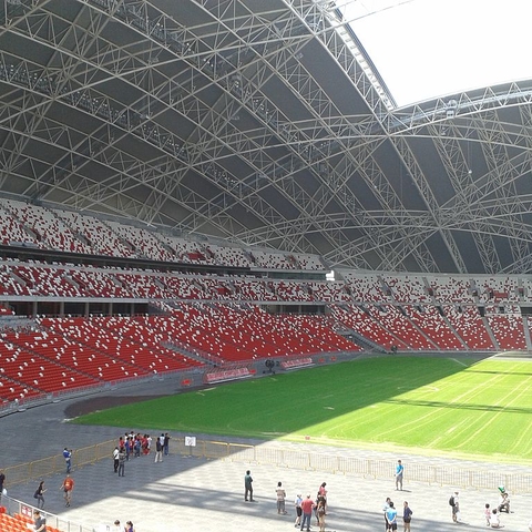 Singapore's current National Stadium.
