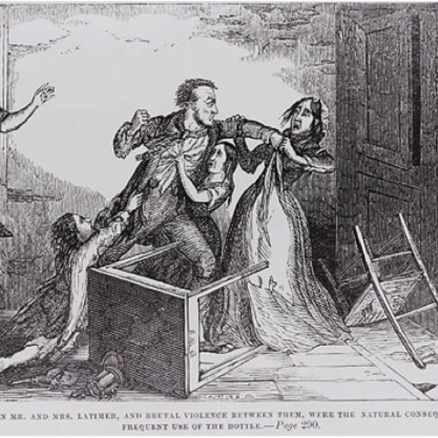 Part of the Temperance Movement's proposed ban on alcohol stemmed from the aspiration to stop the domestic abuse of women.