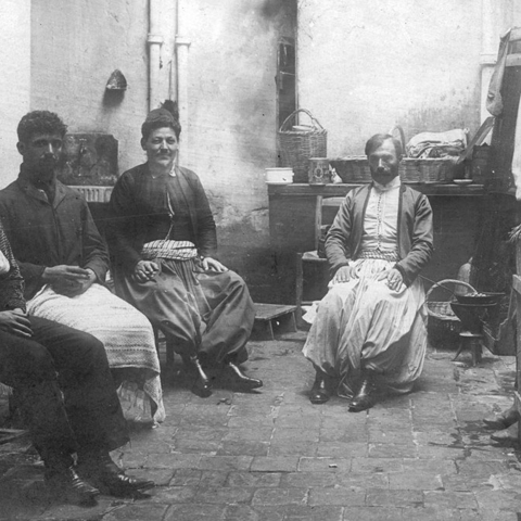 Immigrants from the Ottoman Empire in Buenos Aires.