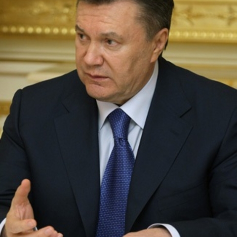 Former President of Ukraine, Viktor Yanukovich.