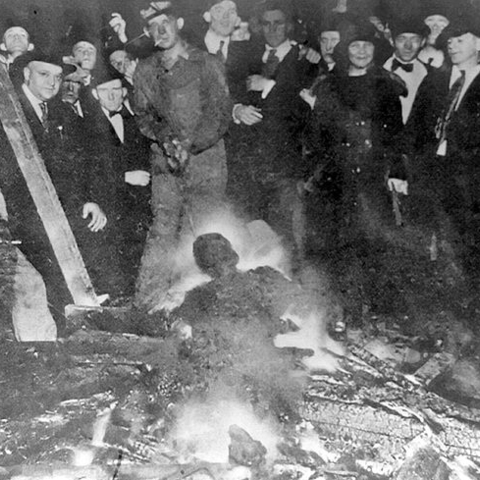 A mob hung, shot, and burned William Brown in Omaha, Nebraska in 1919.