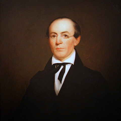 Abolitionist and publisher William Lloyd Garrison.