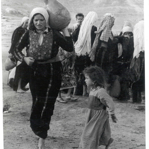 Palestinian refugees.
