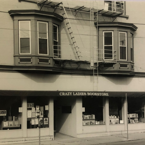 The Crazy Ladies Bookstore.