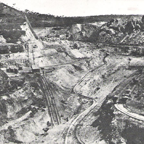 Copper mine in the Katanga province.