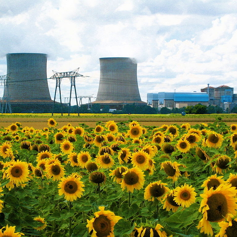 The Saint-Laurent nuclear plant.