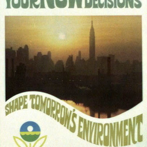 A 1972 Environmental Protection Agency poster.