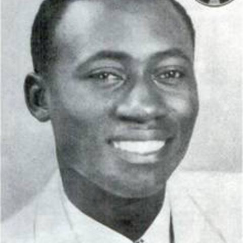 An early promotional photo of Joseph Kabasele.