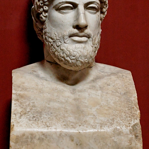 Pericles bust.