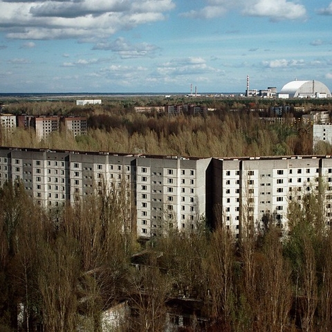 The city of Pripyat.