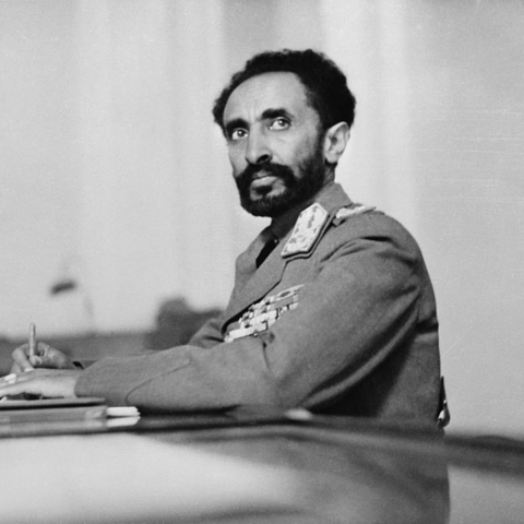 Emperor Halie Selassie.