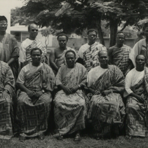 The first cabinet of Kwame Nkrumah.