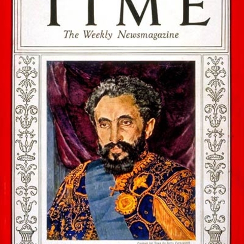 Ethiopian Emperor Haile Selassie was Time magazine’s Man of the Year in 1936.