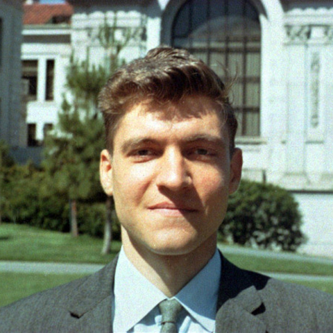 Ted Kaczynski during his time as an assistant professor.