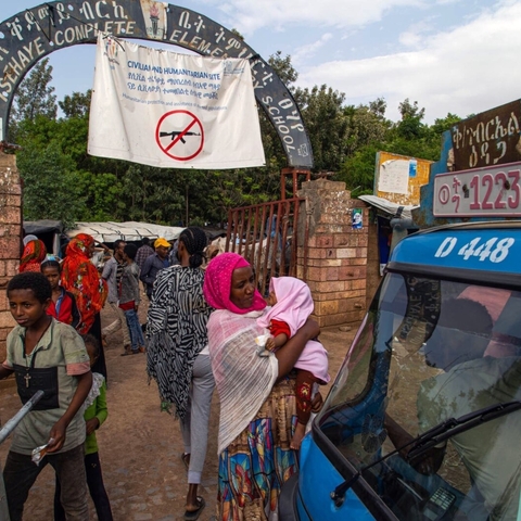 A school in Shire, Ethiopia.