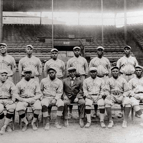 The St. Louis Giants pictured in 1916.