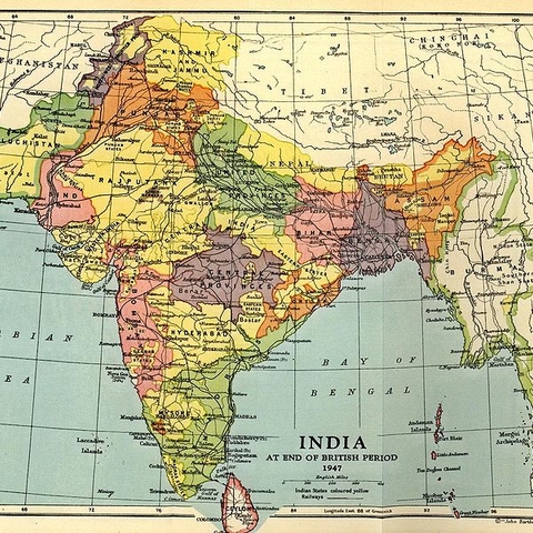 India at the End of the British Period