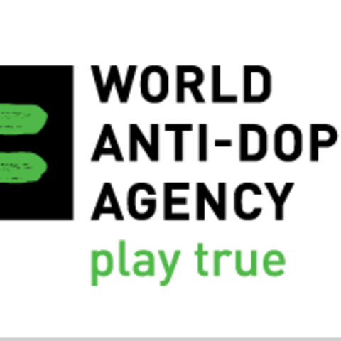 World Anti-Doping Agency logo.