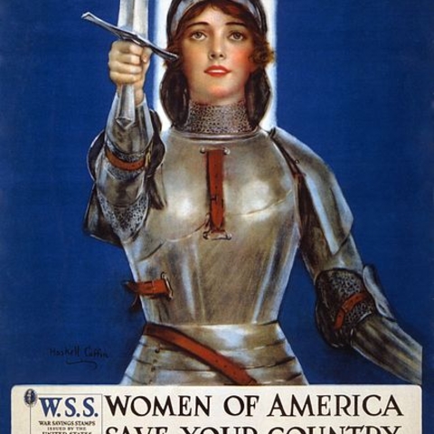 A 1918 poster imploring American women to contribute to the war effort.