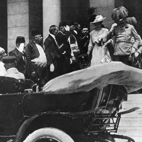 Archduke Franz Ferdinand and his wife, Duchess Sophie.