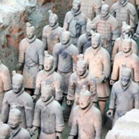 "Terracotta Warriors" in China