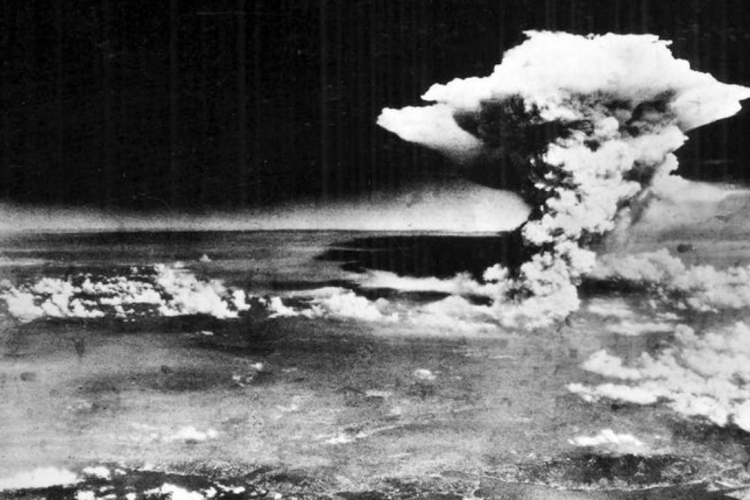 Atomic bomb dropped on Hiroshima, Japan