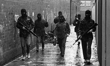 IRA gunmen in Northern Ireland