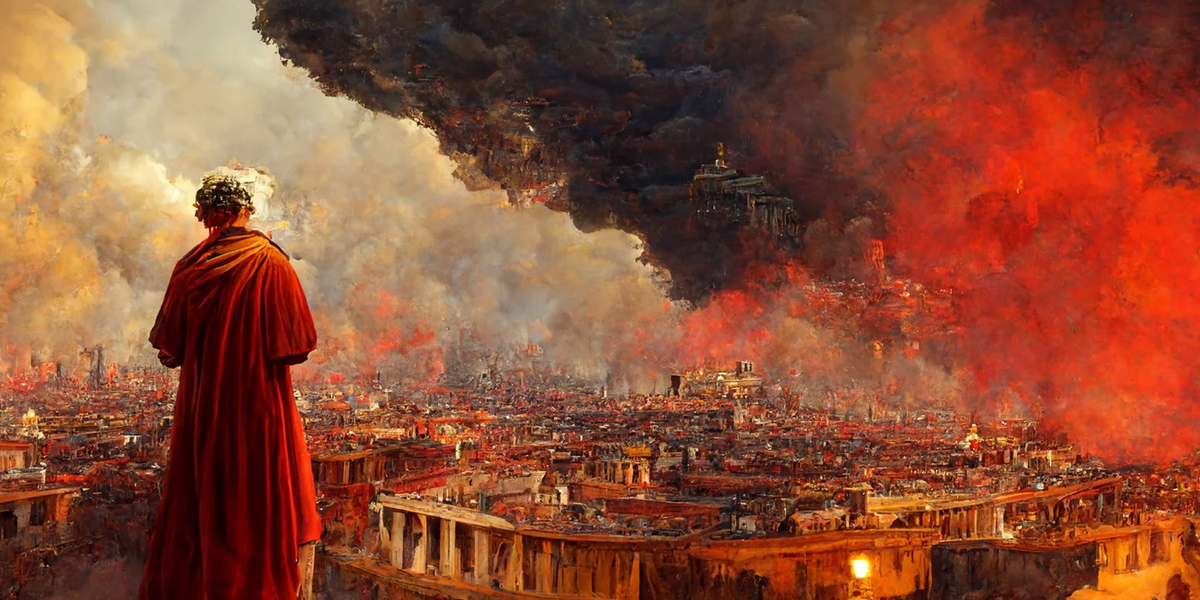 The Great Fire Of Rome Origins The Great Fire Of Rome Origins